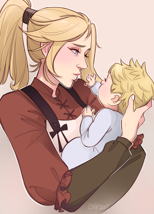 skirtzzz:  Happy Mother’s Day! A little love for Cloud’s mama