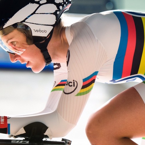 pedalitout: We are on our way to @amgentoc and we’re bringing the ITT World Champion @lisabrennauer 