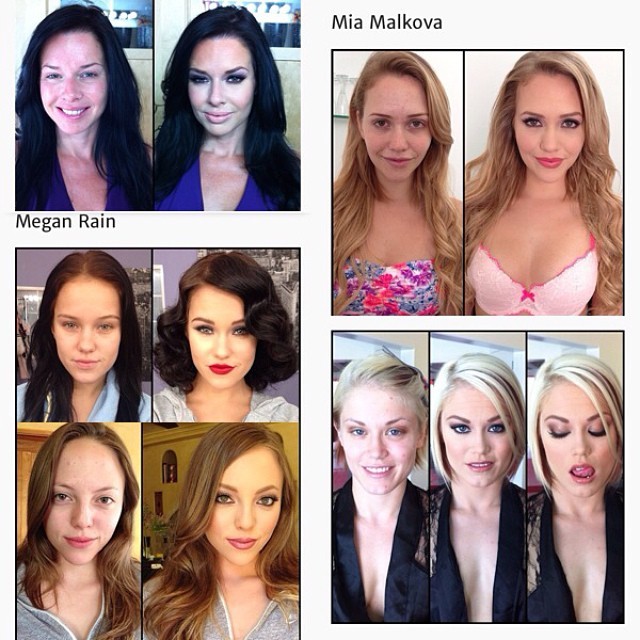 Porn Stars Without Makeup - The Life With jEnergy â€” Porn stars without makeup Is #porn damaging to...