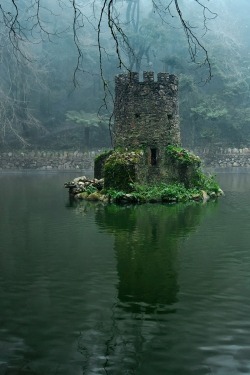 An abandoned Celtic castle