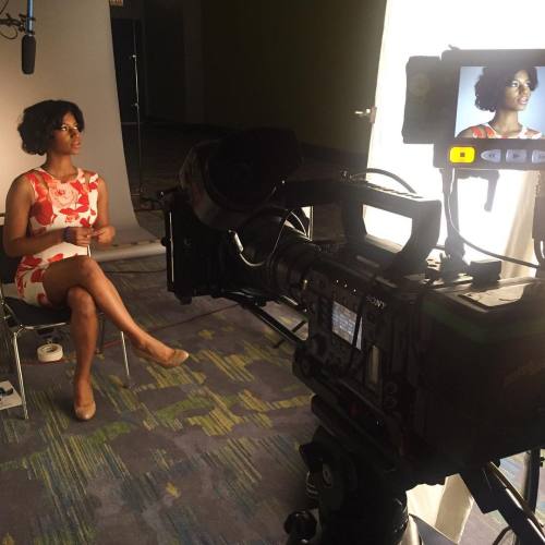 afrikangyal: marcusbelafonte: Taylor Rooks appreciation post.At 23, Taylor is making a name for he