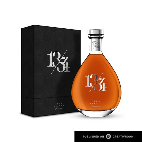 Really cool #packaging for Serbian 1354 Premium Plum Brandy by @bobo88dsgn&hellip; . Follow us @