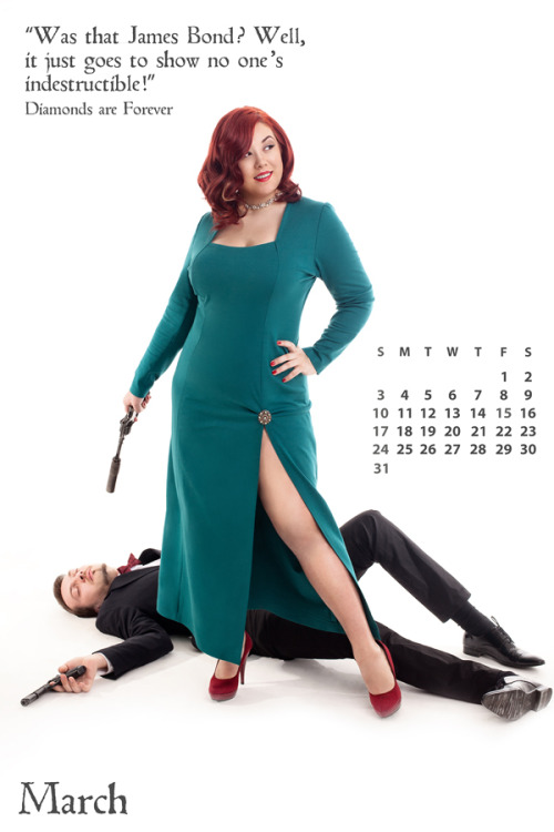  masturbatress:  From Russia With Love, a 2013 calendar from happyplus.ru  