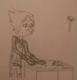 spoopypearl:  Aaaaaand have a small mechanic!AU