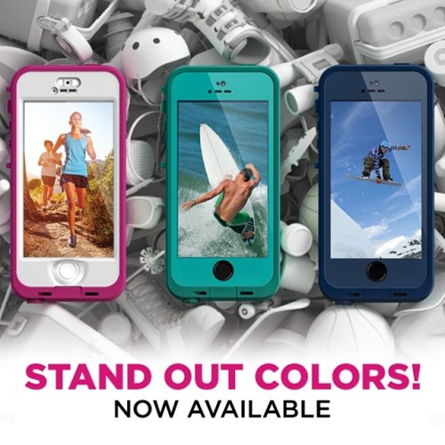 New stand-out colors, same outstanding protection! Colors for #LifeProof #iPhone 5/5s cases. Click the link to check them out! http://bit.ly/lpinstagramig