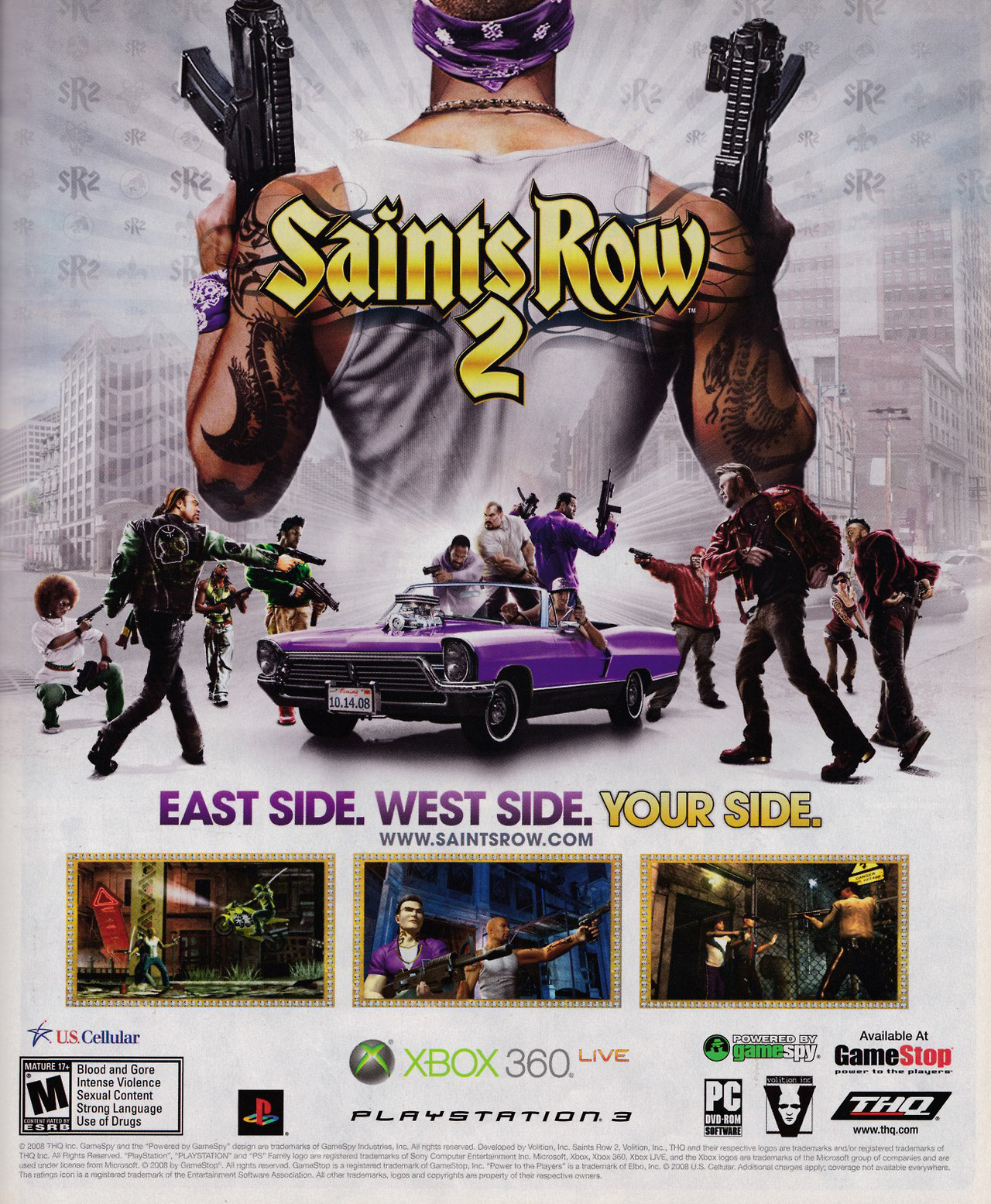 ‘Saints Row 2′[PC / X360 / PS3] [USA] [MAGAZINE] [2008]
• Game Informer, November 2008 (#187)
• via personal collection