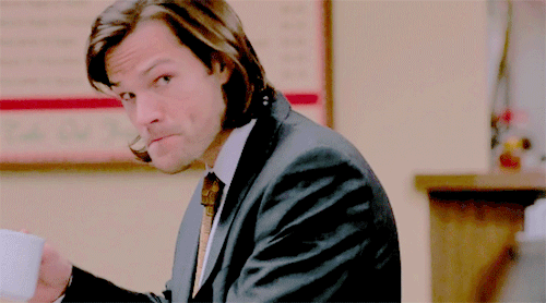 cassssian:sam winchester hair appreciation 9.17 mother’s little helper