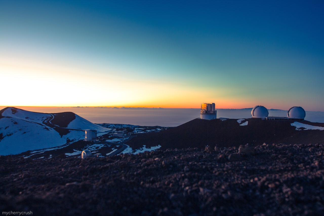 Yesterday in Big Island, Hawaii - Elevation 14,000ft