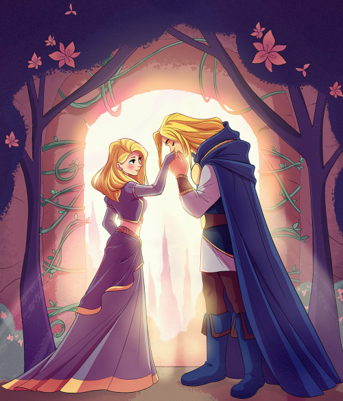 Arthas and Jaina