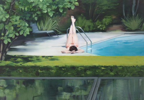 Caroline Walker (Scottish, b. 1982, Dunfermline, Scotland, based London, England) - 1: Pool Party, 2