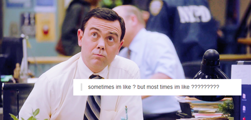 guerrasfrias:   brooklyn nine nine meets tumblr pt. 2 (pt. 1)  