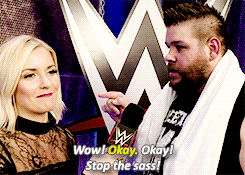 reigningxprizefighter:  The never ending saga between Kevin Owens and Renee Young’s