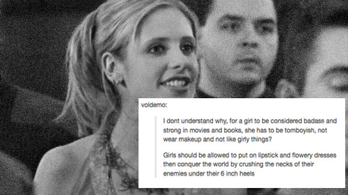 buffygif:  there are so many people who have never watched buffy and i want to know