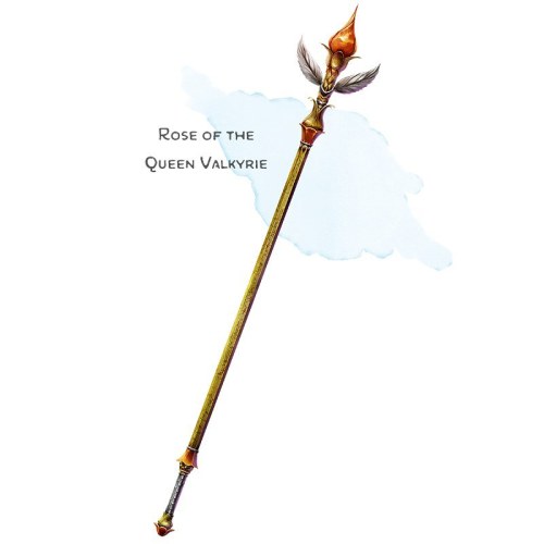 !Rose Of The Queen ValkyrieWeapon (spear), Legendary (requires Attunement)___