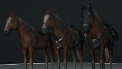 The Witcher 3: Wild Hunt Roach (Zerricanian Equipment)https://sfmlab.com/item/1022/Xnalara port of MoogleOutFitter’s Roach model.Optional saddle, brindle, reins, saddlebags, horse blanket and chanfron.