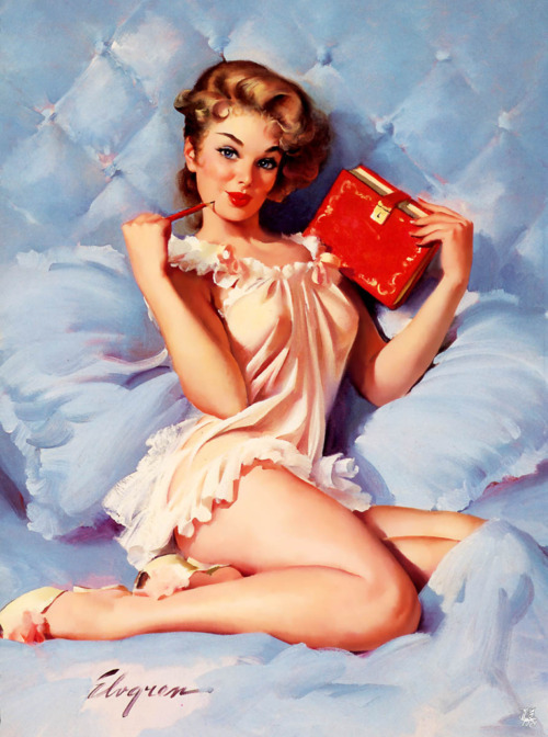lovequotesrus:  Gil Elvgren. Everything you love is here 