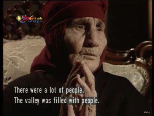 sabahzora:Ziyane Rhawi, survivor of the Assyrian Genocide tells her story.From the documentary The C