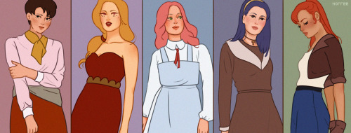 “In my life, I loved them all…”The bachelorettes from the first Harvest Moon game! Ellen, Eve