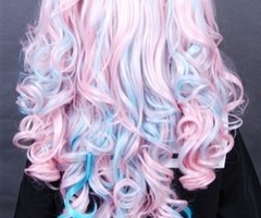 hairchalk:  How do you find this cotton candy curls? 
