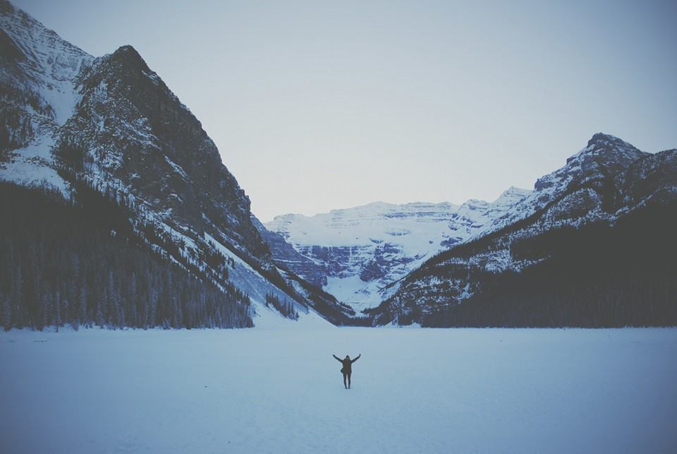 pleiadesremember:   Week 4.52 -Lake Louise, AB.  January, 2014.  Another pin on the