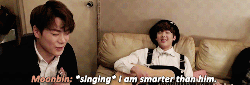 asterocky:    ‘ASTRO PROJECT’ episode 3: savage Bin makes up lyrics about members