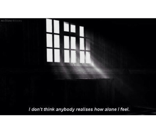 I cut myself in the night