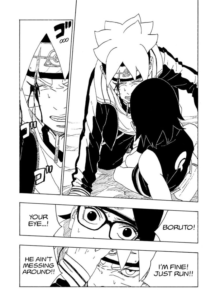 BakaPandy — Hokage Sarada can always count on her best friend