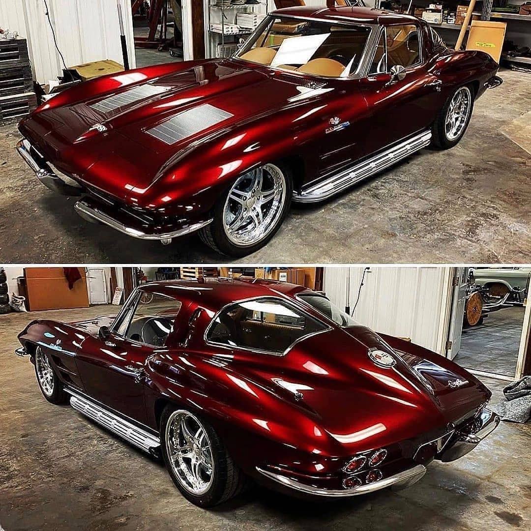 jacdurac:1963 Candy Apple Corvette porn pictures