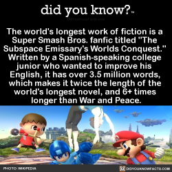 did-you-kno:  The world’s longest work