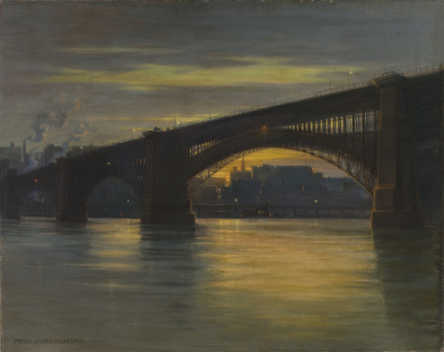 slam-american: The Bridge, Frederick Oakes Sylvester, 1903, Saint Louis Art Museum: American Arthttp