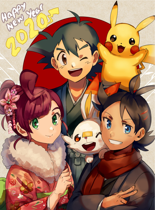 kash-phia:Im late but im posting it anyway lol Here’s to another year of pokeani!! ( pls give koha