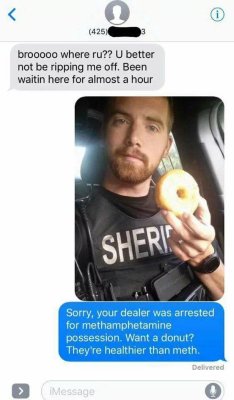 memehumor:  Want a donut?