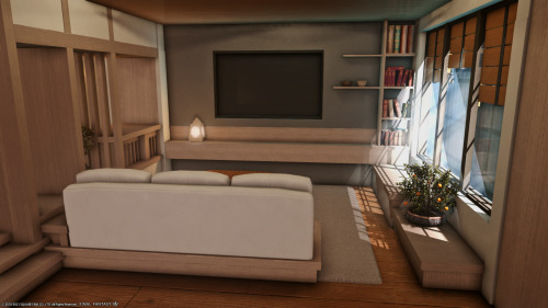 A Muji style house. I wanted to emphasize a lot of open concept pieces by making a see-through parti