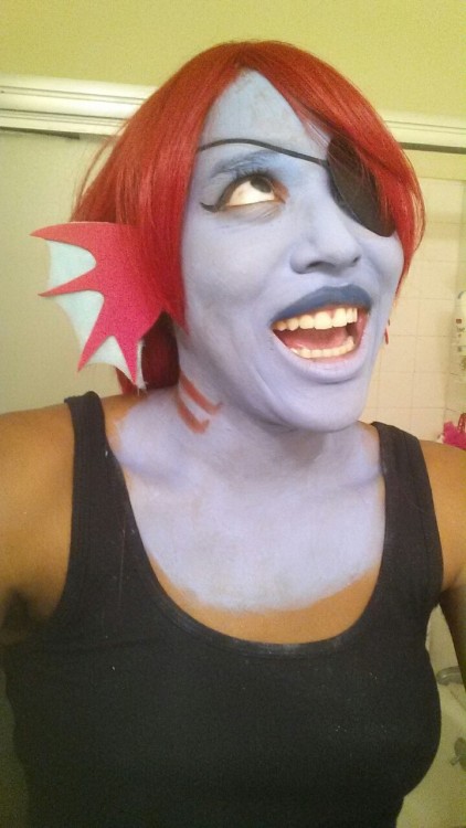 bravelittletiger:So I just did a quick test for Undyne and I’m really fucking hot???