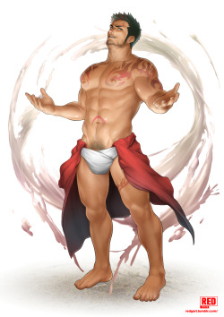 redgart:  Πρίαπος (Priapus Tribute)  Since I remember, I’ve always loved mentaiko’s work, he’s been a big inspiration for me on my erotic art, that’s why I decided to draw this piece, to thank him for being such a great artist and creating