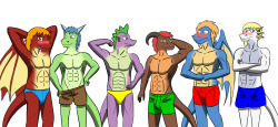 Meanwhile In An Alternate Universe Where The Dragonfriends Are All Models And Posing