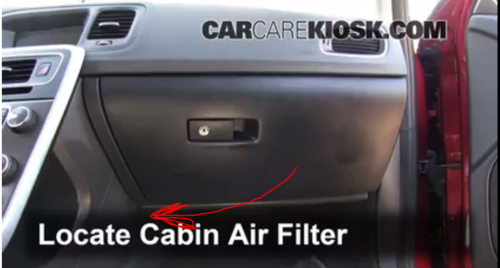 Car Repair Blog — 2011 - 2014 Volvo S60 Cabin Air Filter How-To