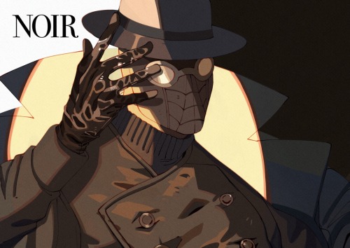 Drew Some Fashion Themed Spiderman Noir Because I Love His Design So Much Aaaa