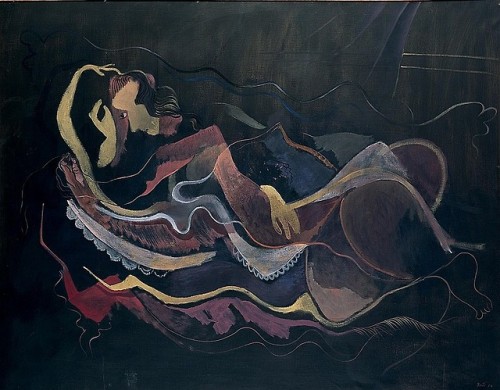 poeticasvisuais:Femmes au canapé, Francisco Bores. Spanish (1898 - 1972)