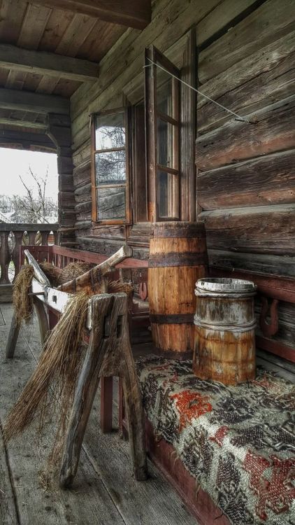 tokens of traditional rural life in maramures, romania