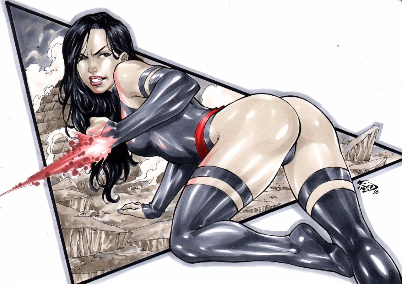 proudstar81:  Psylocke, Magik &amp; Jean Grey by Fred Benes - Ed Benes Studio