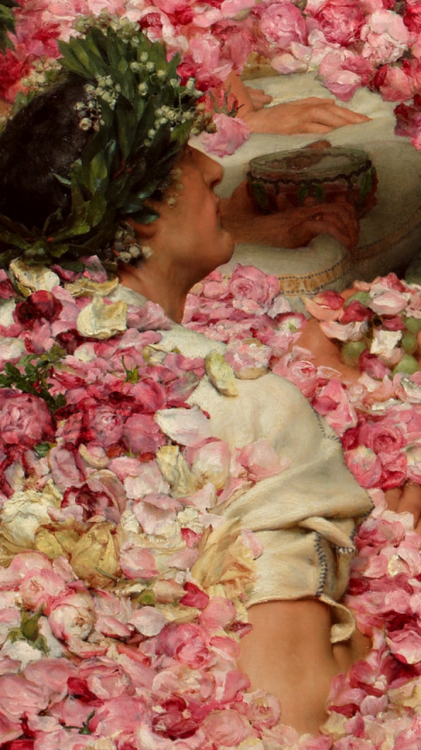 Art Detail: The Roses of Heliogabalus, 1888 - Lawrence Alma-Tadema 