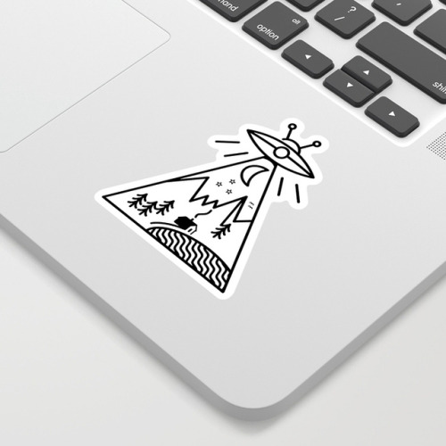 THEY MADE US, Society6 new stickers - check them out: https://goo.gl/beBdXd - transparent or white b