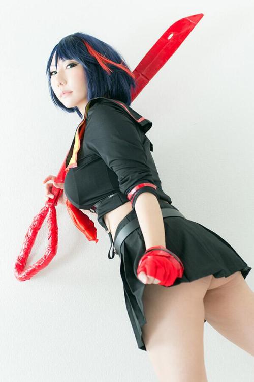 cosplayeverywhere: KILL la KILL (キルラキル) ~ Ryuuko Matoi (纏 流子) 1, 2.