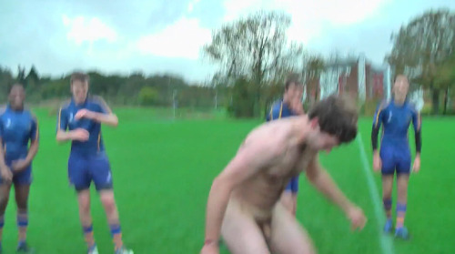 myownprivatelockerroom:  Meanwhile…outside the locker room…rugger initiation!!!! myspo
