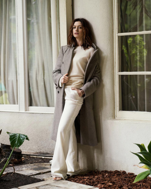 dailyfilmactors:Anne Hathaway Photographed for Sunday Times Style (February 2019)