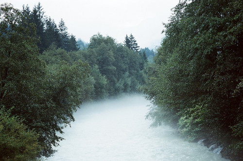 Steamy Arve, Chamonix by IggyRox on Flickr.