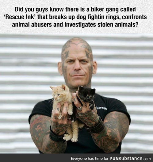 Maybe this will help some of you to break negative associations of tattoos and bikes. via /r/MadeMeS