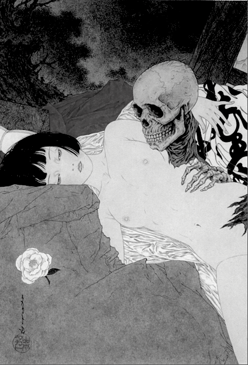 dark-recesses-of-the-soul:  slobbering:  Takato Yamamoto ☽ dark recesses of the