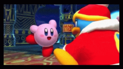 miss-randomness-the-iii:  nightridergnoll:  komasansrank:  I LOVE how even when kirby’s gotten a little more darker and a little more lore based dedede is STILL just   “sorta greedy penguin who just said he was ruler and everyone accepted it, pretends